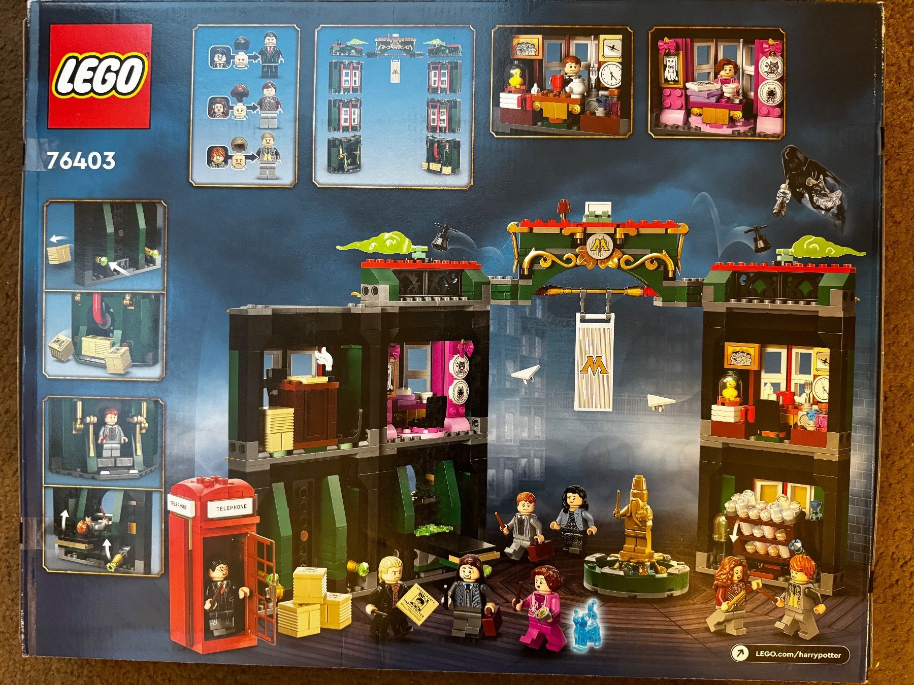 Lego Spielzeuge: Harry Potter Zaubereiministerium – Neu und originalverpackt aus Allschwil von Umanesid 1