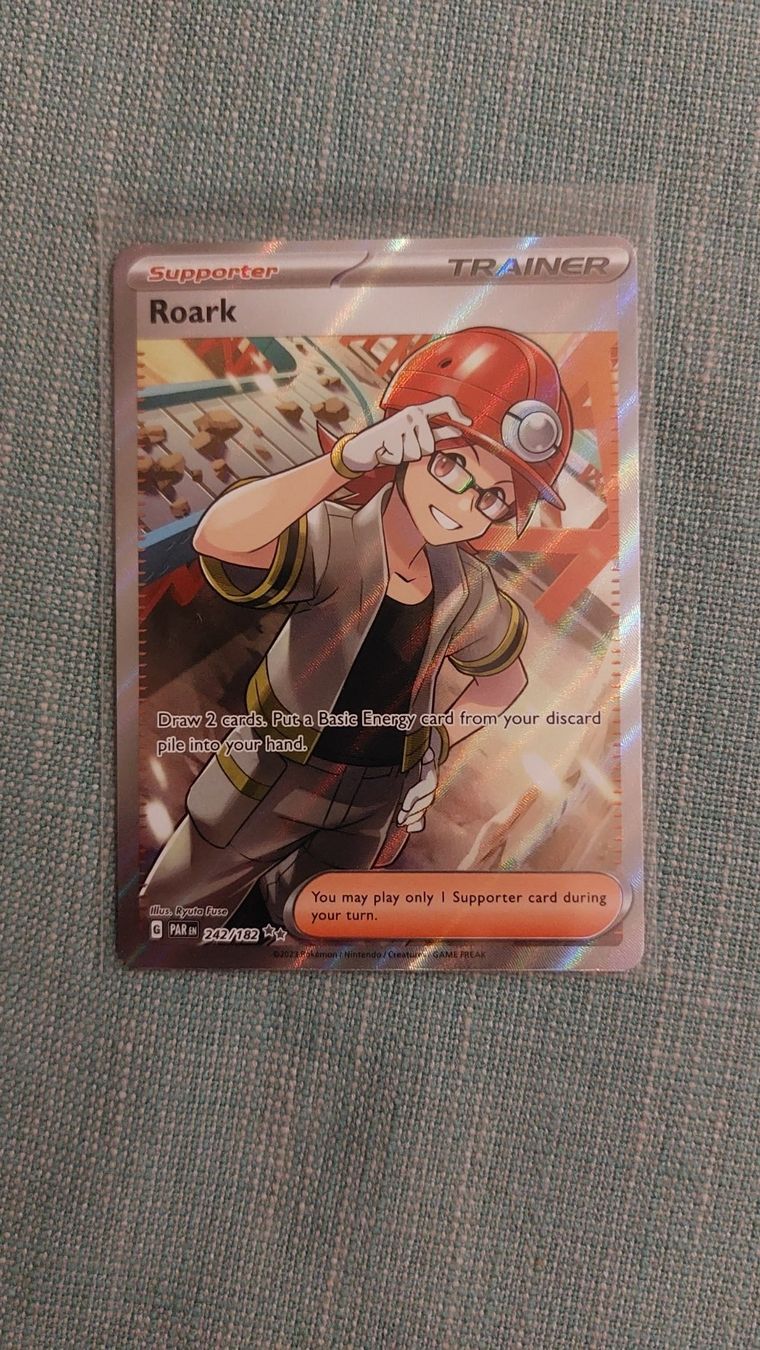 Pokémon Carte collezionabili: Roark Fullart Paradox Rift – Nuovo (secondo la descrizione) da Bellinzona venduto da Pagur