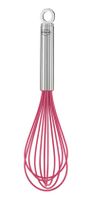 RÖSLE Schneebesen 12 Drähte Silikon pink 27 cm