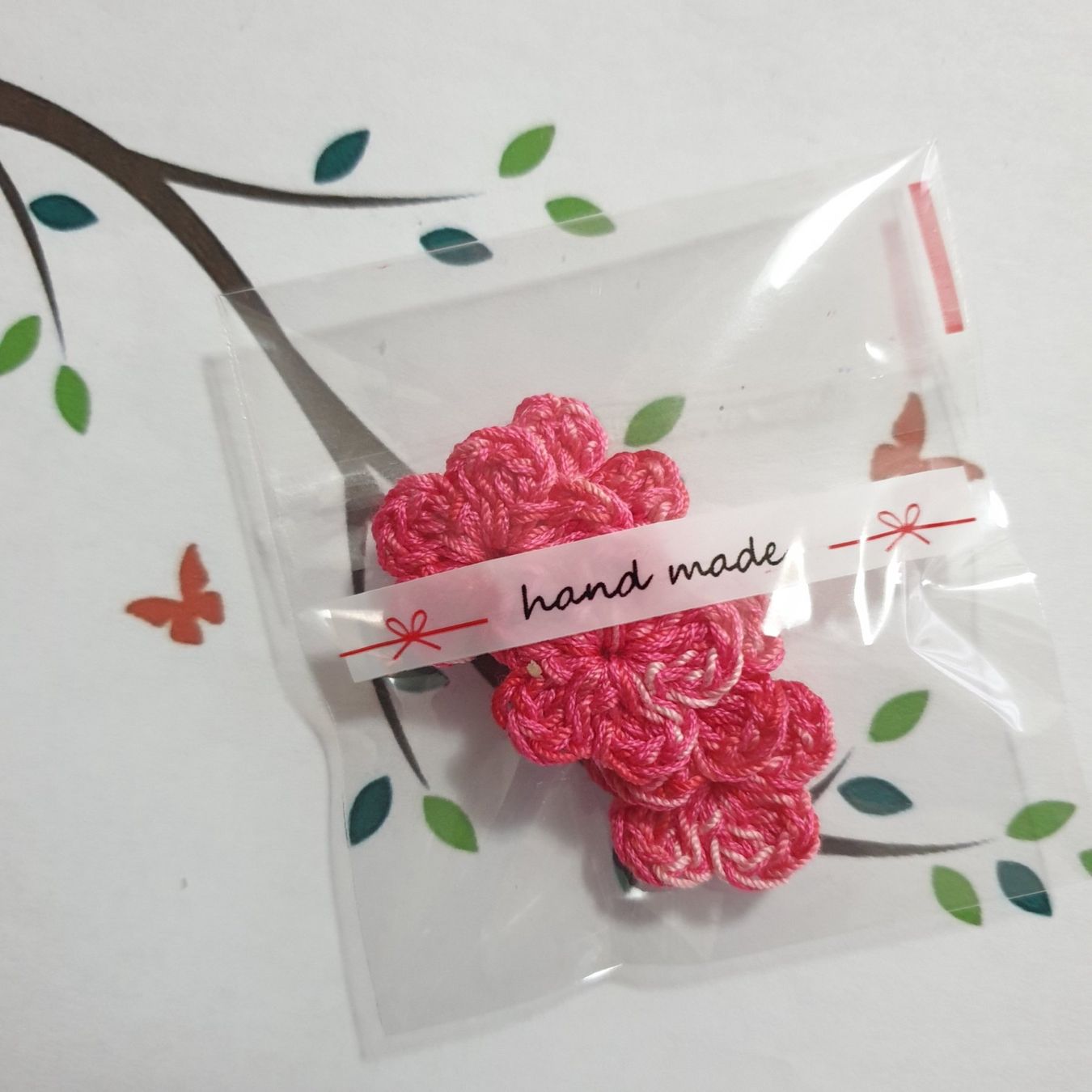 Tutte le decorazioni: 5 Stück Blumen gehäkelt 033 – Nuovo e nell'imballaggio originale da Killwangen venduto da Bianca790 3