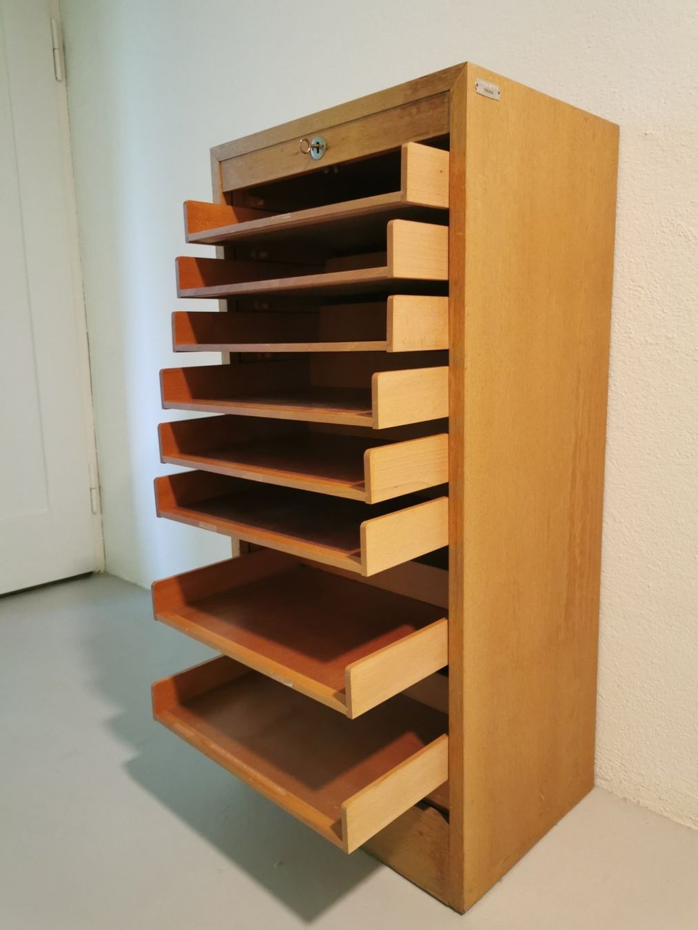 Armoires: Büro Rollschrank Holz Vintage – D'occasion à Luzern par elmapi 3