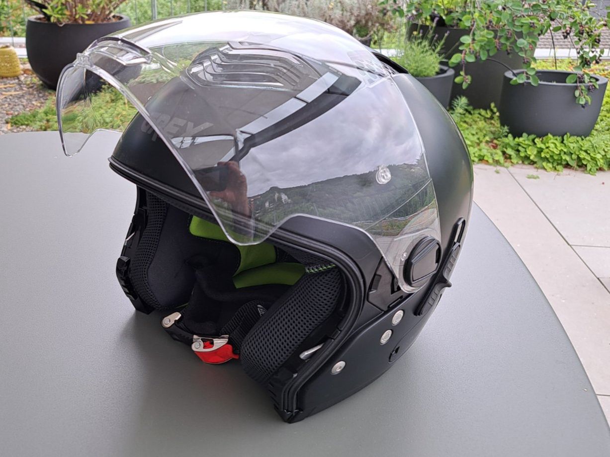 Helme & Visiere: Helm Grex G4.2 Pro Schwarz in Swing-N-Com-Version, Grösse L – Neu (gemäss Beschreibung) aus Nussbaumen AG von Mflux 2