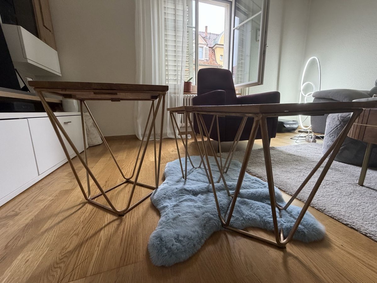 Set di tavolo e panche: 3-er Tischset – Usato da Zürich venduto da vuc_xxj8 4
