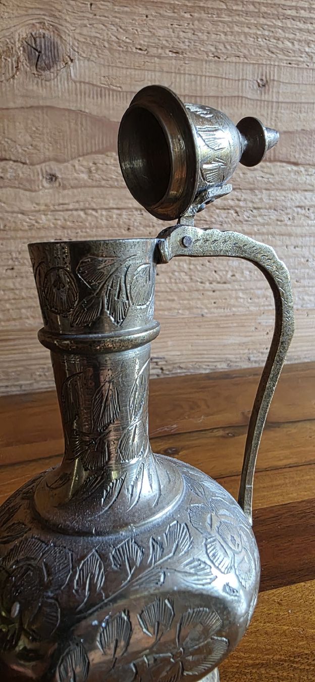 Teiere: Orientalischer Kaffeekrug aus Messing – Usato da Wolfhalden venduto da Nati-Nati 2