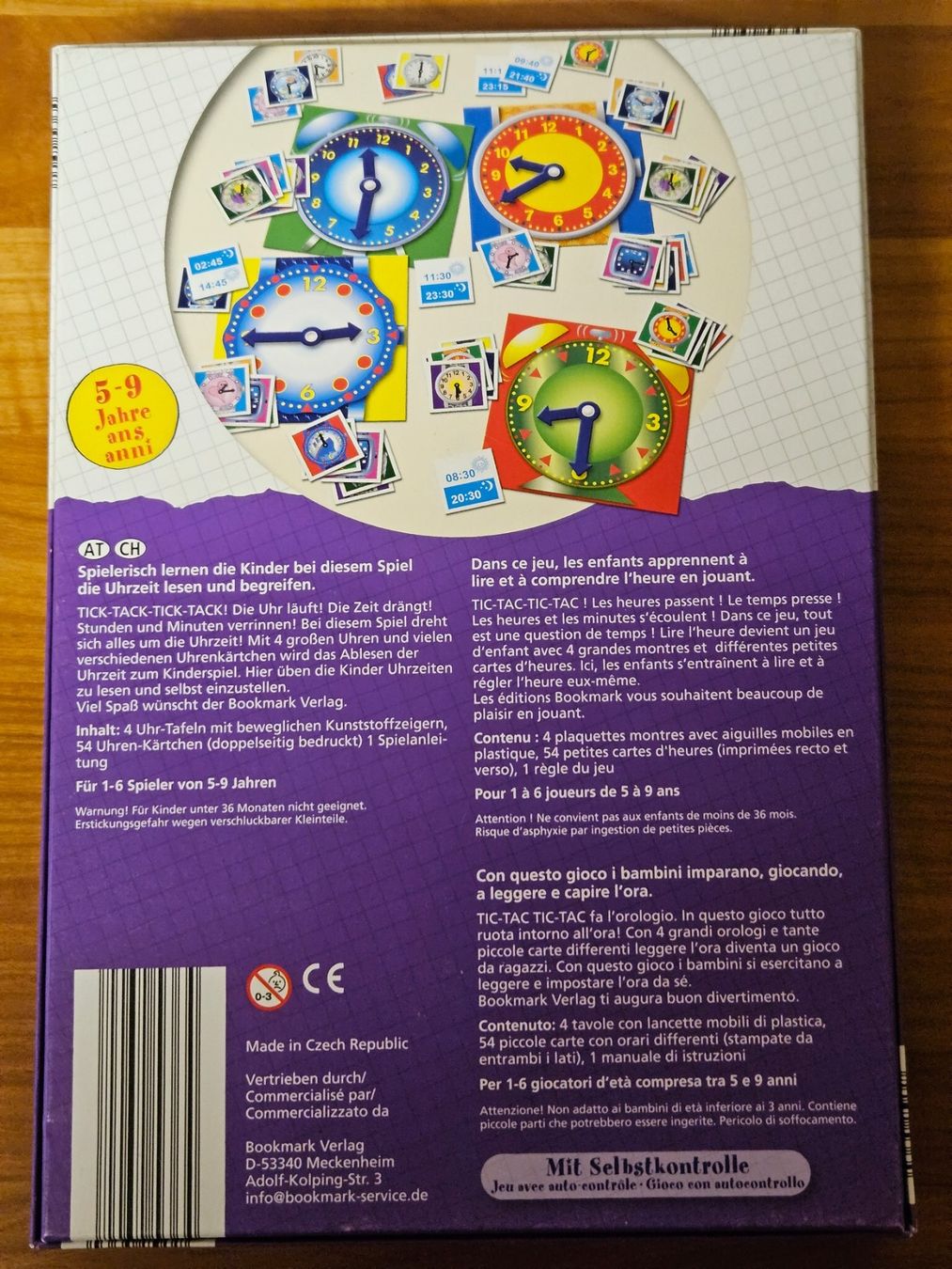 Giochi: Die Uhr - spielend lernen – Usato da Oberdorf BL venduto da BaldenEagle 2