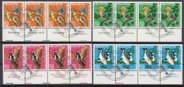 232-235 mit FD-Eckstempel Bern 1.12.1970. Tabs in 4 Sprachen