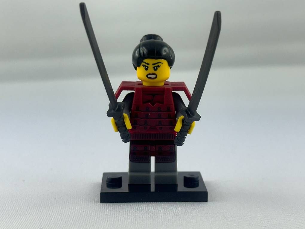 Lego Statuette: LEGO Minifigur - Serie 13 - Nr. 12 - Samurai – Nuovo (secondo la descrizione) da Basadingen venduto da Cegloff