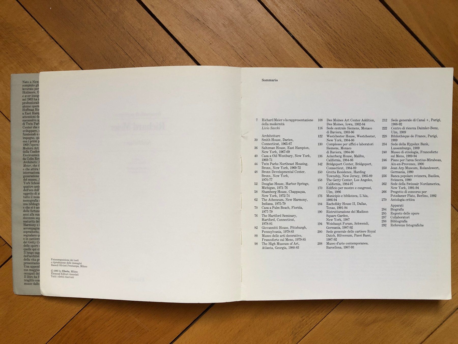 Libri: Architektur Buch: RICHARD MEIER - Architetture – Usato da Lugano venduto da gio.yo 1