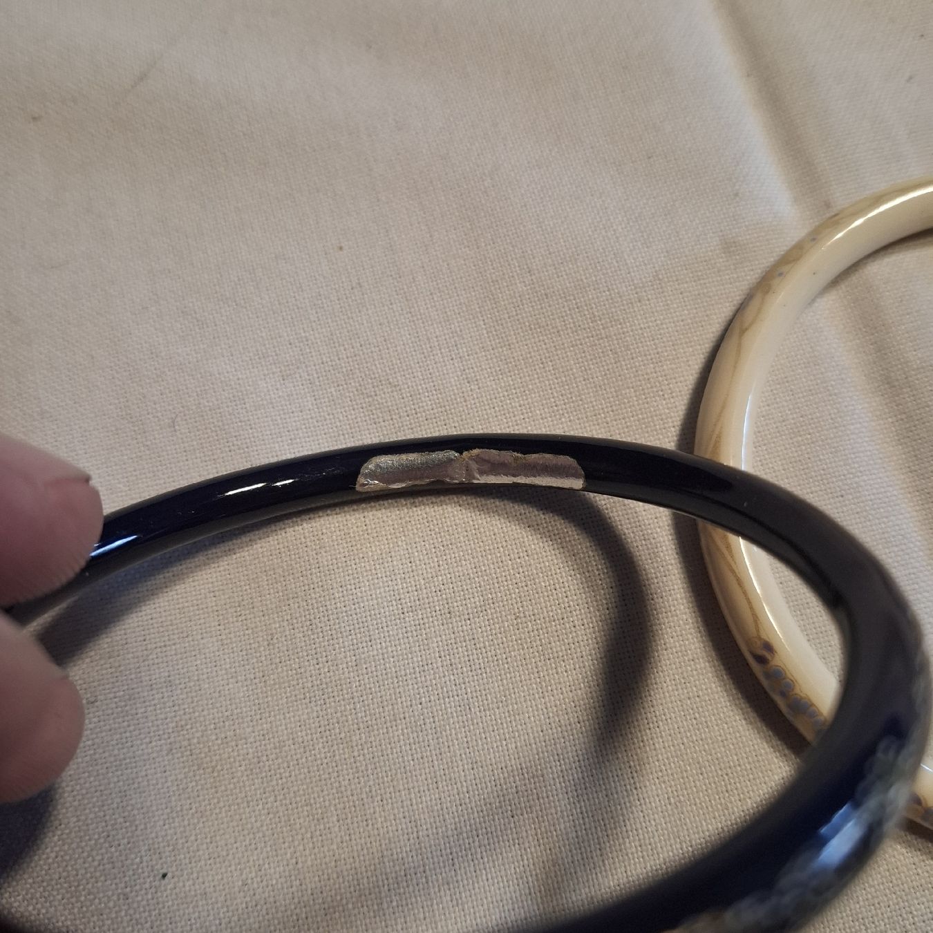 Bracciali & Braccialetti: 2 Keramik Armringe Michaela Frey – Usato da Nürensdorf venduto da DANG3REUX 3