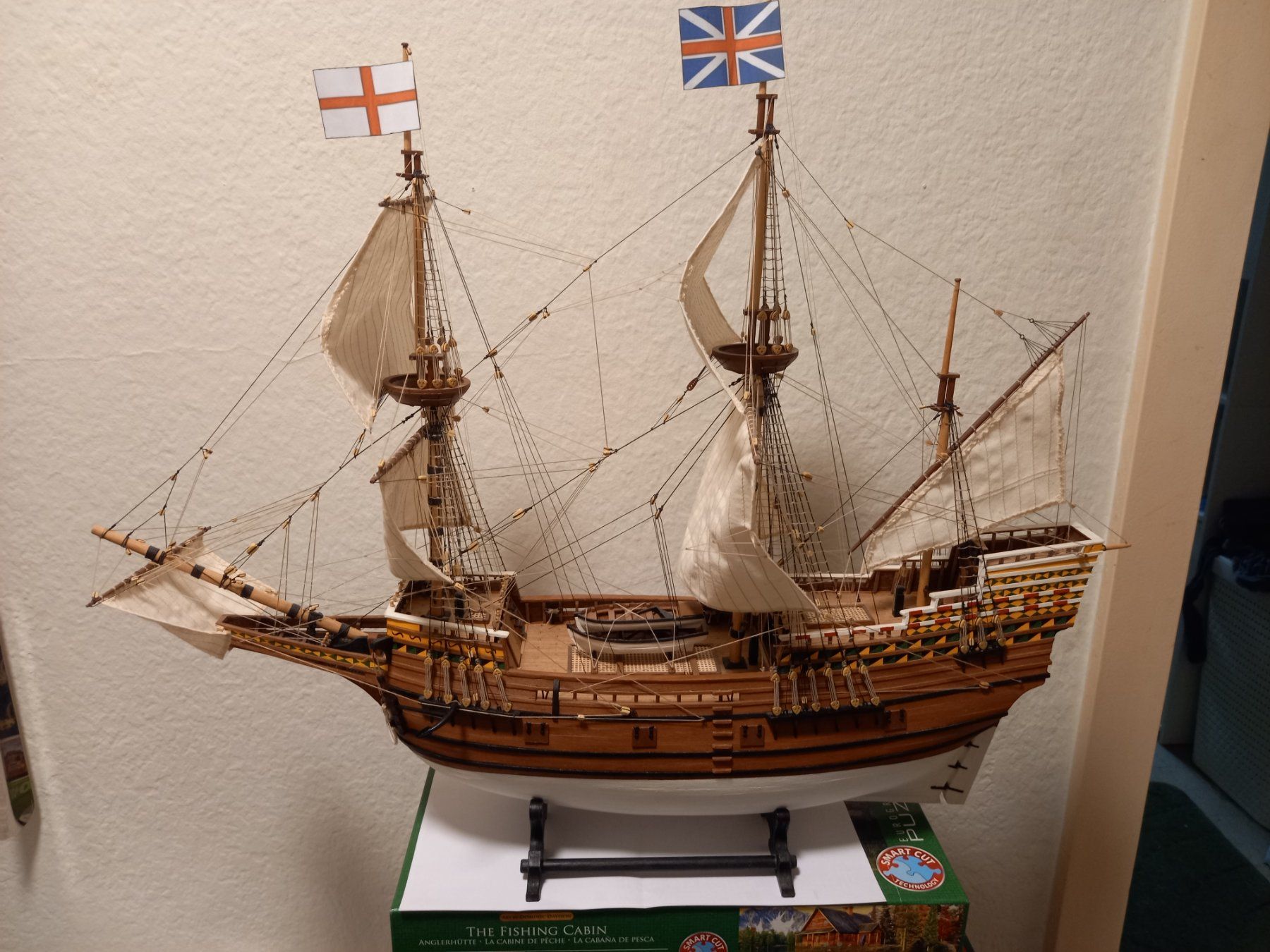 Kit di modellismo & Modellini statici: Holzschiff der Mayflower – Usato da Luzern venduto da titanic68