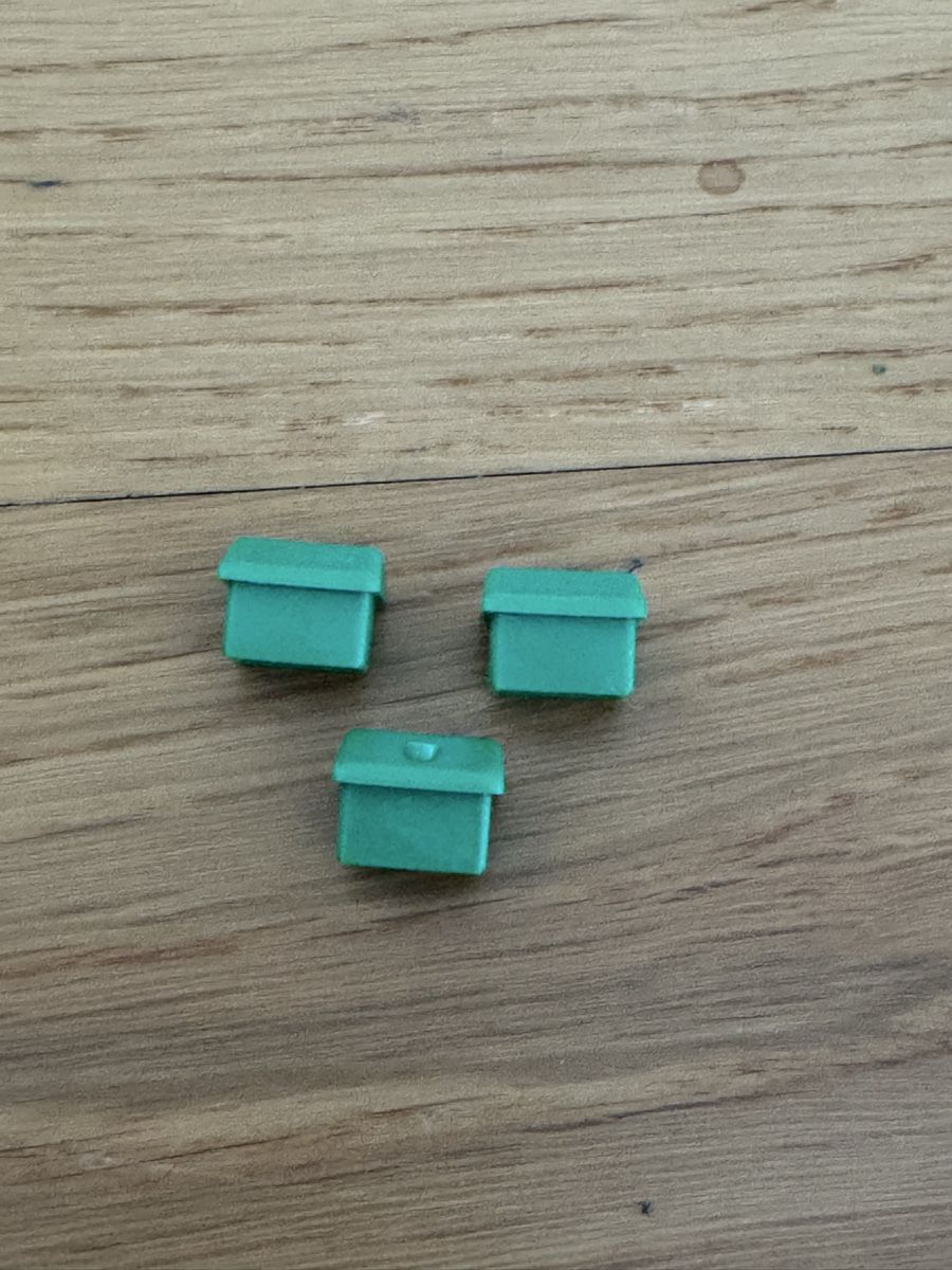 Giochi: Monopoly grüne Häuser, 3 Stück – Nuovo (secondo la descrizione) da Zürich venduto da wtpooh 1