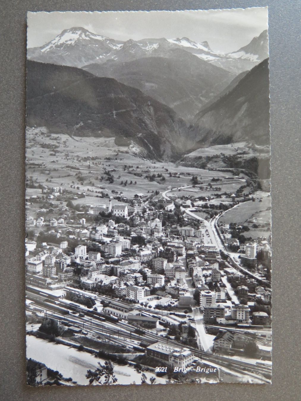 Cartoline postali: BRIG - BRIGUE – Usato da Wittenbach venduto da lipasal