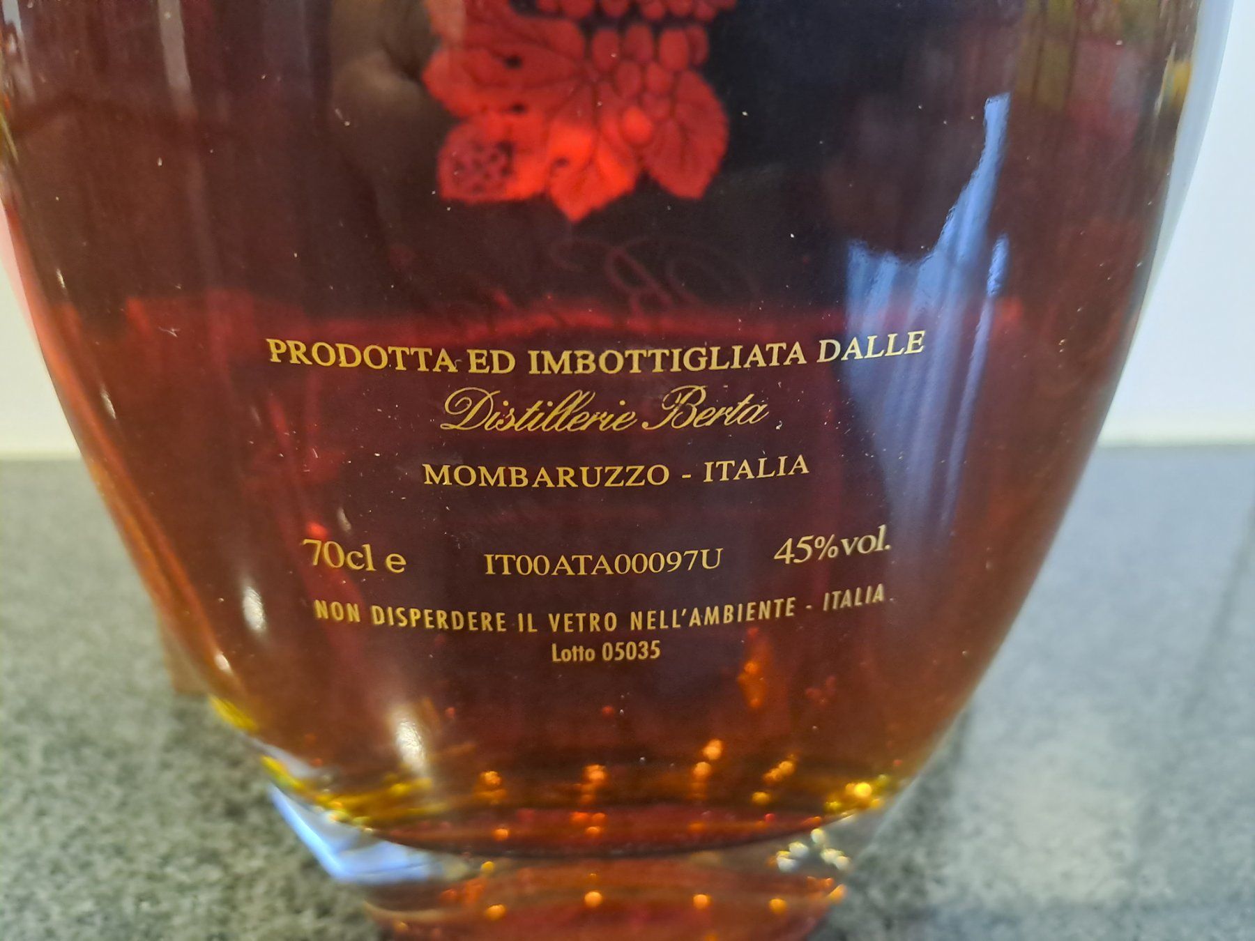 Berta Bevande alcoliche: Berta Grappa BRICDELGAIAN 1997 mit OHK – Nuovo e nell'imballaggio originale da Elsau venduto da Kellerraeumung 6