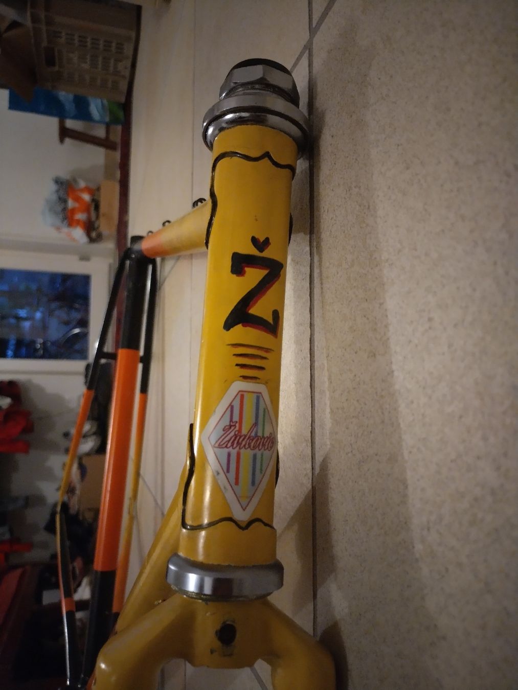 Ersatzteile: Fahrrad Rahmen /cadre de vélo de course – Gebraucht aus Châtelaine von ArnHacker 1