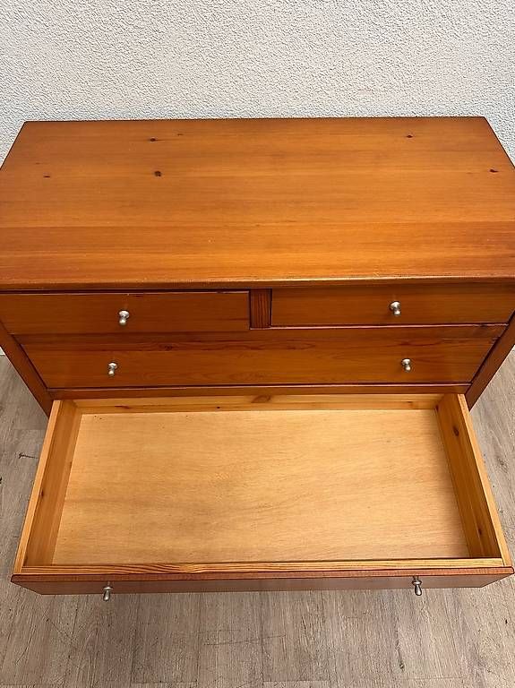 Cassettiere: Vintage Holzkommode mit 5 Schubladen – Usato da Obernau venduto da Arche_Noah_Brocki 8