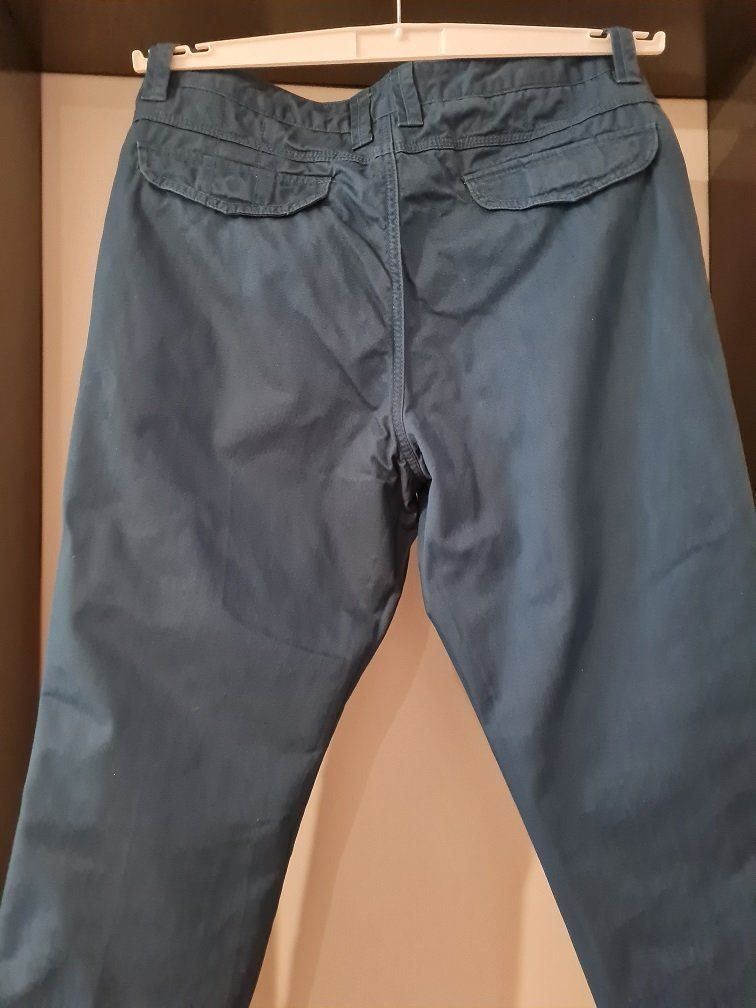 Pantaloni: Neu: Hose - petrol - Gr.52 – Nuovo (secondo la descrizione) da Uznach venduto da Laeuffer 2