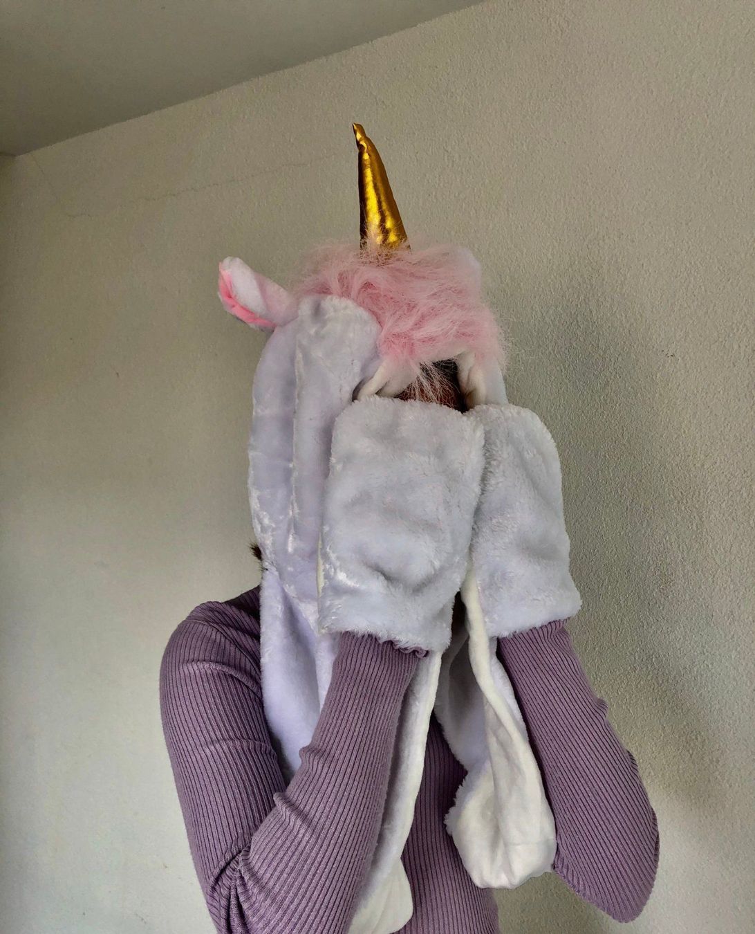 Costumi: Umhang Poncho Einhorn mit 2 Taschen hellblau oder rosa – Nuovo e nell'imballaggio originale da Schaffhausen venduto da ky-shop 2
