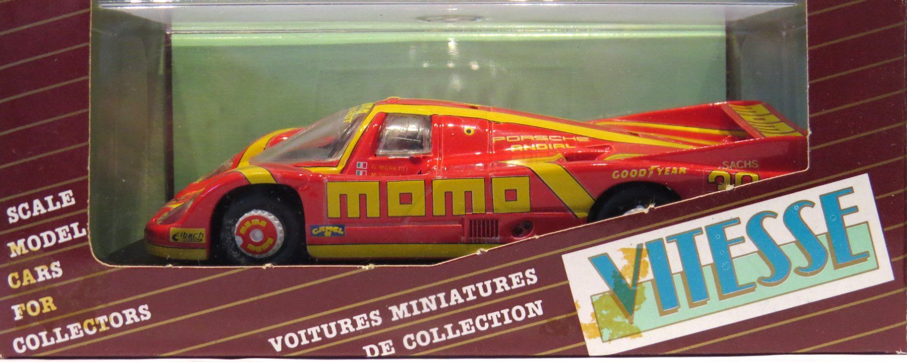 Porsche Modellini d'auto: 1:43 Porsche 956 MOMO – Nuovo (secondo la descrizione) da Ettingen venduto da campione_1 1