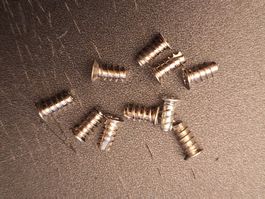 10x PC Gehäuse Lüfter Schraube / fan mounting screw