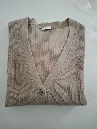 Cardigan by Oltre in lana, color beige, taglia L