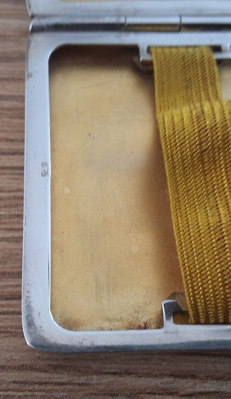Altri Prodotti per fumatori: Kleines Zigaretten-Etui (Silber 835) – Usato da Oftringen venduto da Waltereg 2