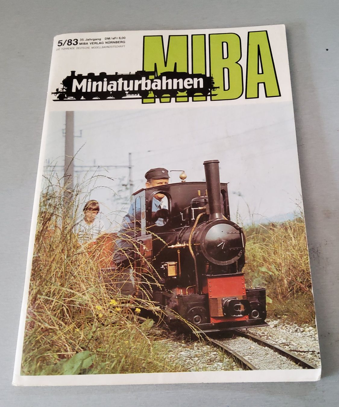 Modellini di ferrovie: Buch MIBA Miniaturbahnen 5/83 – Usato da Grüningen venduto da VENOM59