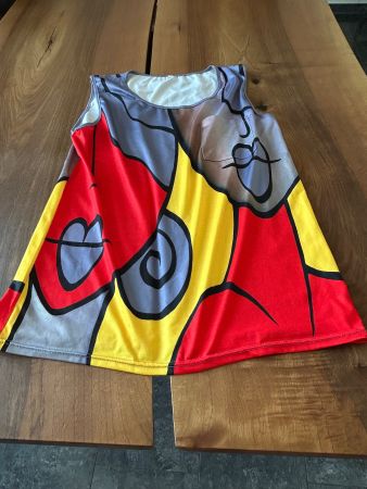 Sommerliches Tanktop mit speziellem Print, Grösse M