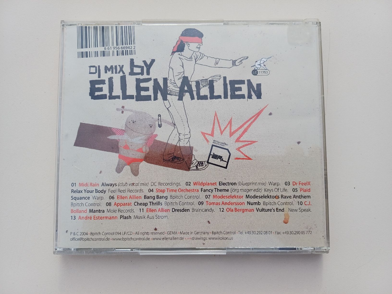 CD: Ellen Allien "My parade - DJ mix" CD – Usato da Begnins venduto da Drastic-Sound 1