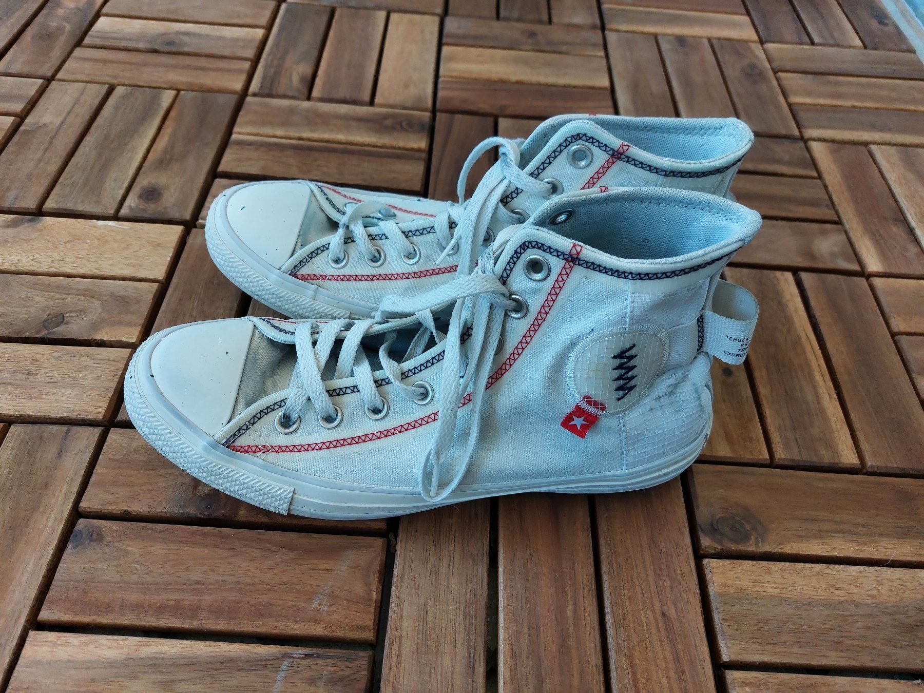 Converse Scarpe da donna: Converse Chuck Taylor All Star High 'Logo Tag' – Usato da Biel/Bienne venduto da big_hxr7