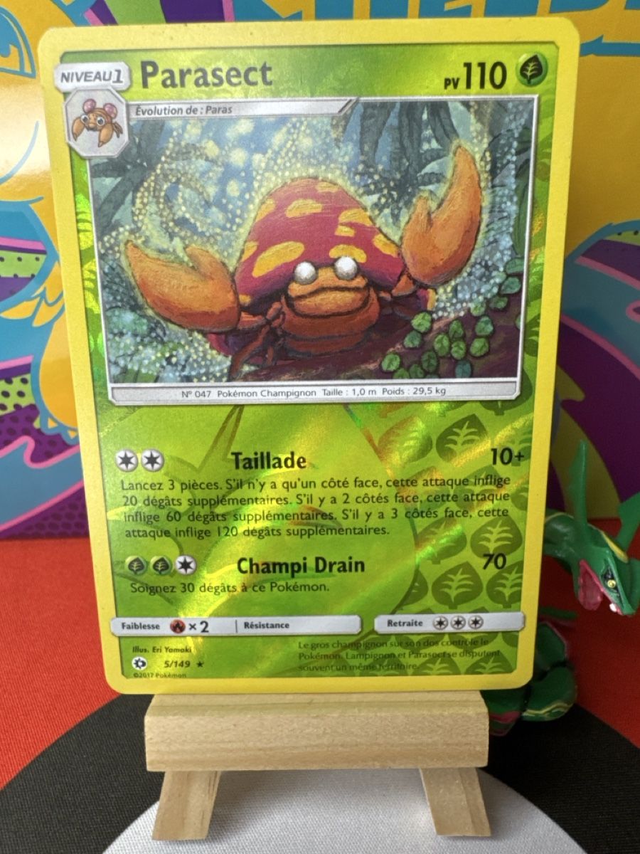 Pokémon Sammelbilder & Trading cards: POKÉMON / Parasect / Sun & Moon / Reverse 🇫🇷  – Gebraucht aus Herzogenbuchsee von TCG-High-Quality