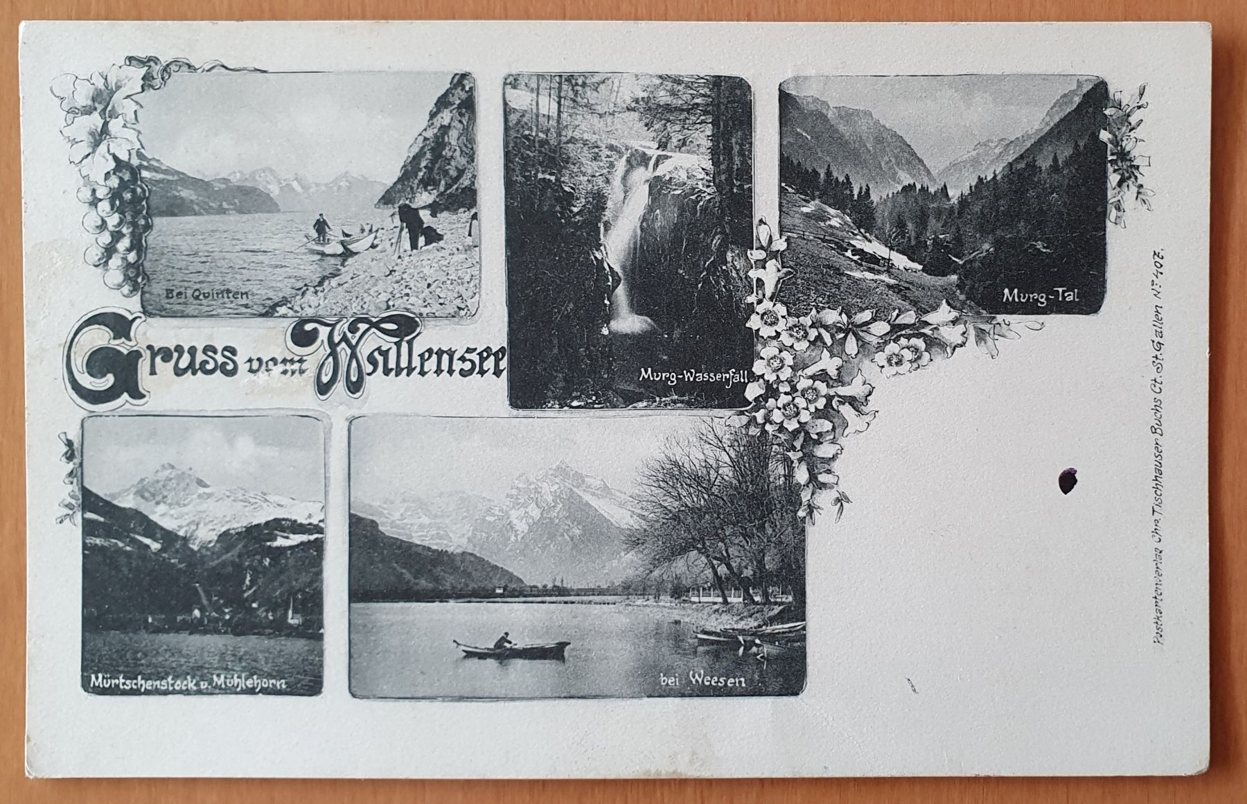 Cartoline postali: Gruss vom Wallensee – Usato da Kreuzlingen venduto da Rschweiz1