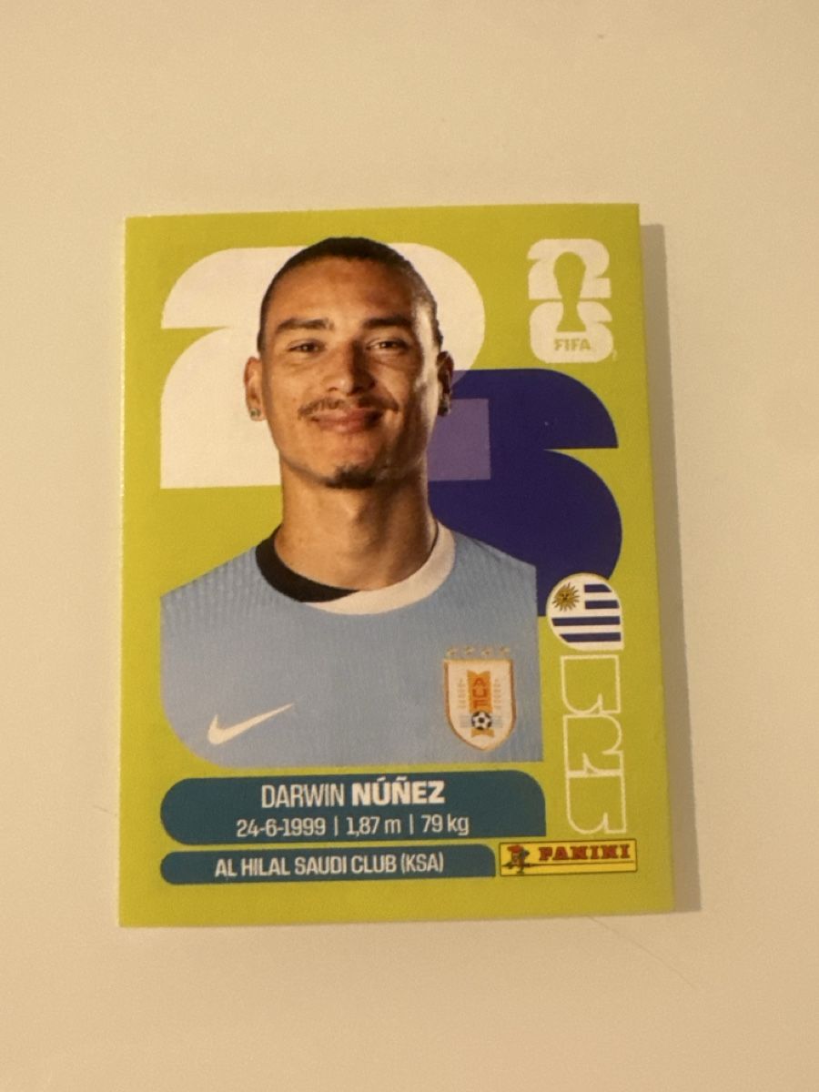 Panini Cartes à collectionner: Panini 2026 Darwin Nunez URU17 – Neuf (Voir description) à Bern par akl_sy9s