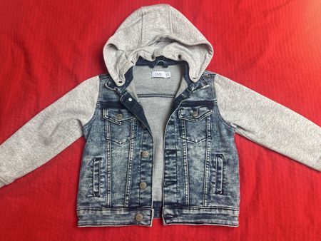 Jeansjacke mit Kapuze, OVS, Grösse 104