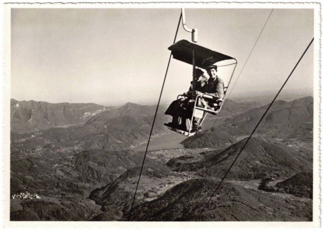 Cartoline postali: Miglieglia - Sessellift Monte Lema – Usato da Binningen venduto da Mountainrider
