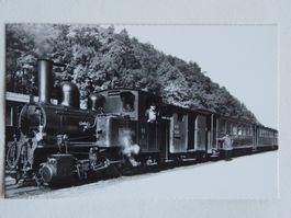 Ansichtskarte Bahn Waldenburgerbahn WB Lok Dampfzug um 1950