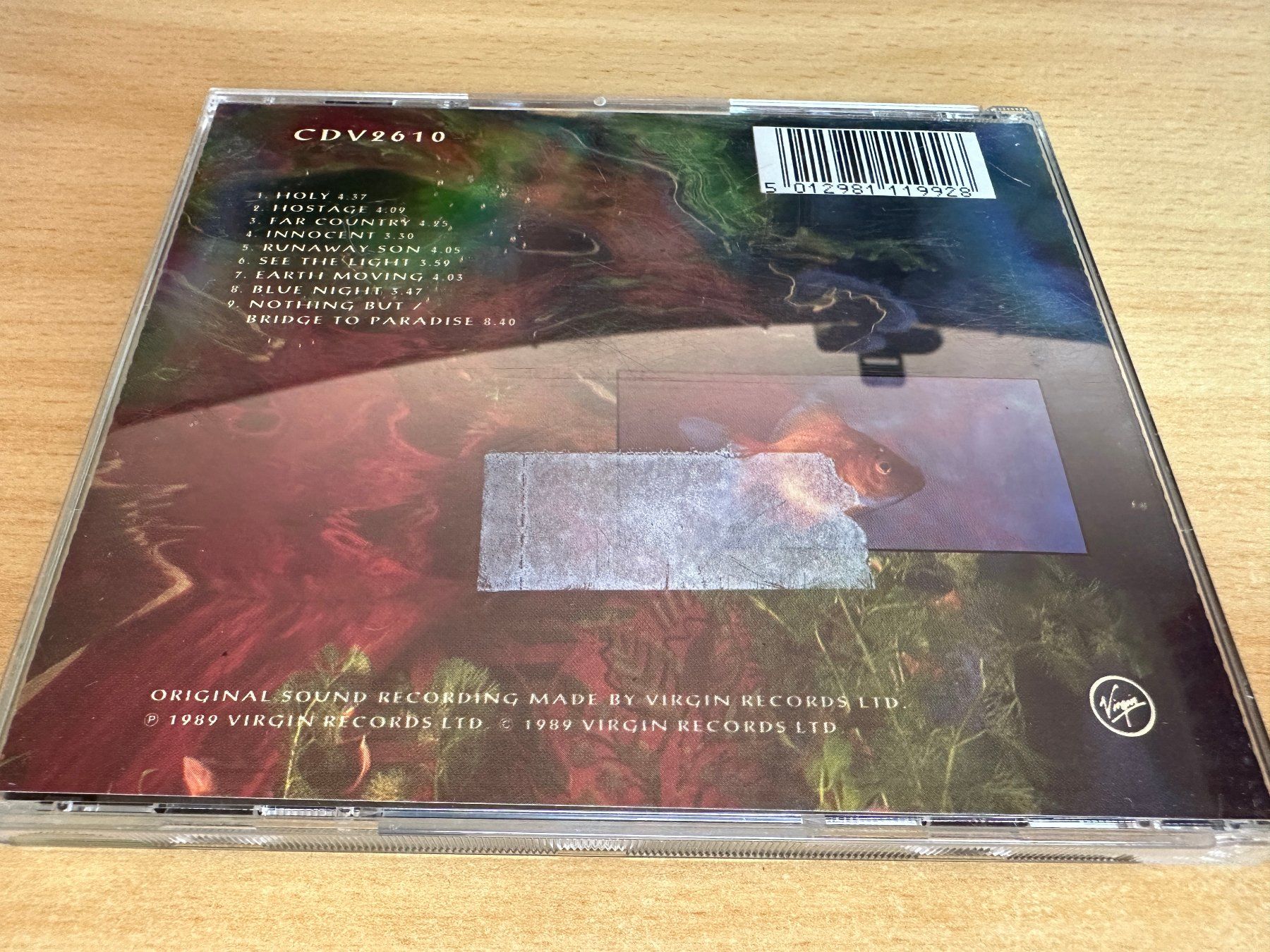 CDs: Mike Oldfield – Earth Moving – Gebraucht aus Rikon im Tösstal von Alpenmutz 1