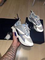 Dior B22 Sneaker grau blau mit Box und Zubehör neu