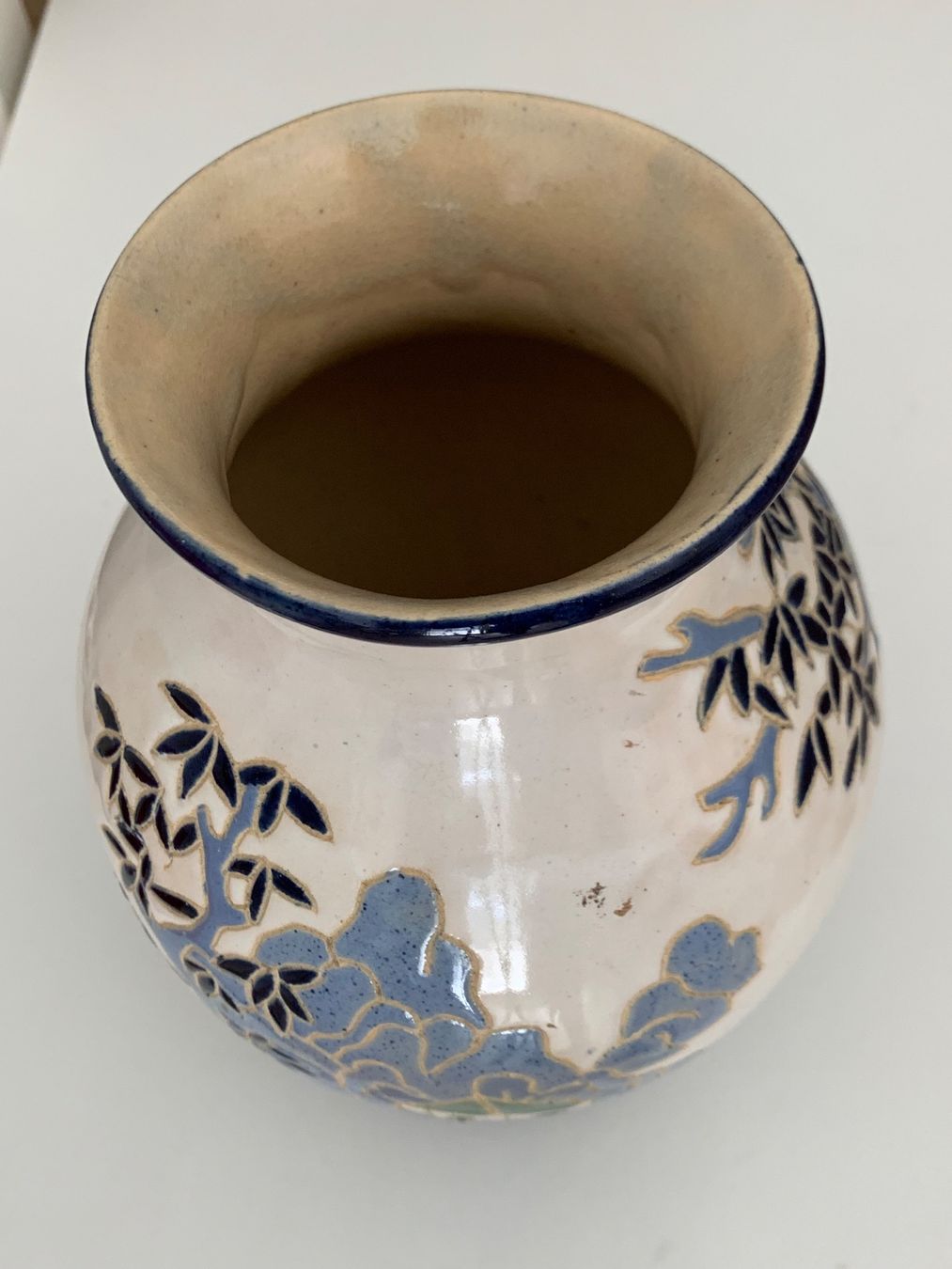 Vasi & Recipienti: Keramik Vase Landschaft Motiv – Usato da Saland venduto da Katarm 3