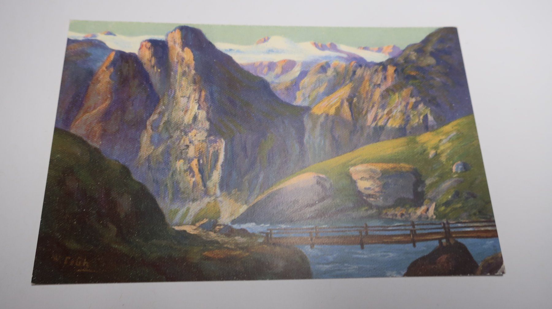 Ansichtskarten: Alp di Robiel e Basodino con Ghiacciaio – Gebraucht aus Cormoret von Pascalll2001 1
