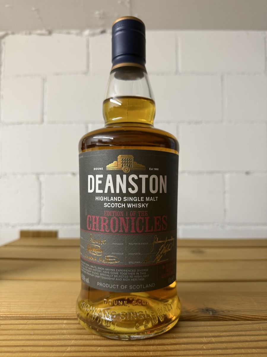 Bevande alcoliche: Deanston Chronicles Edition 1 – Nuovo e nell'imballaggio originale da Wiesendangen venduto da whiskyandwine