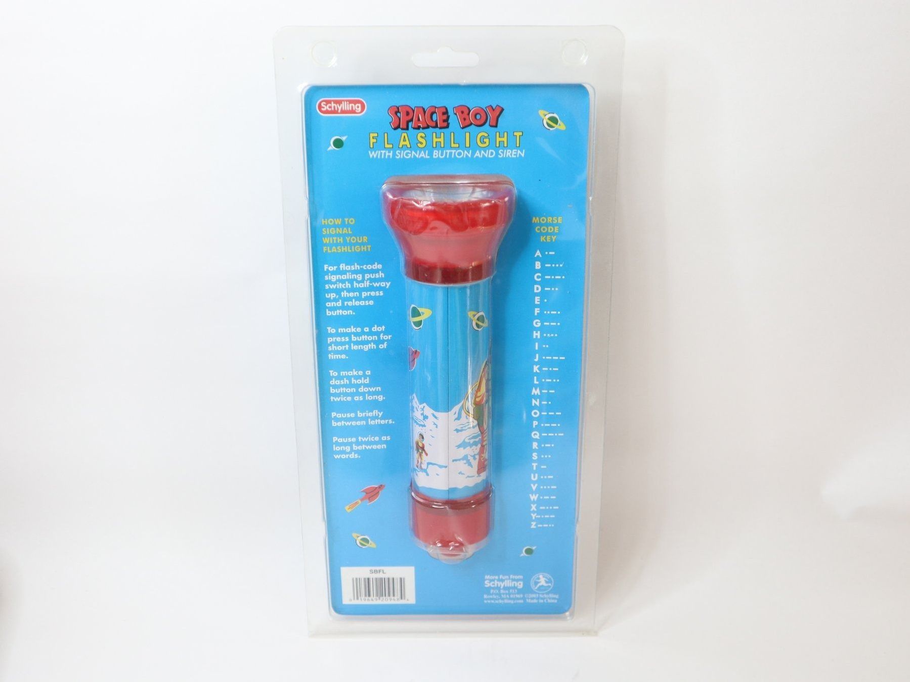 Giocattoli: Space Boy Taschenlampe mit Sirene Schylling 2003 – Nuovo (secondo la descrizione) da Eschenbach SG venduto da Astalavista 7