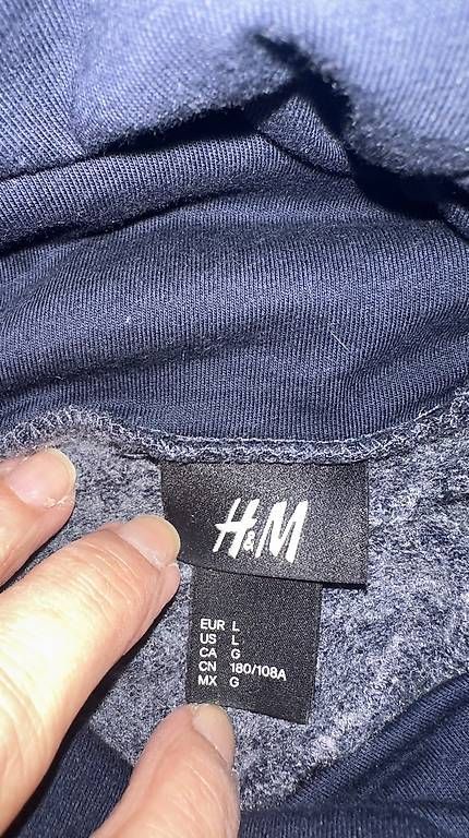 H&M Maglioni & Felpe: Hoodie blau Gr. L – Usato da Würenlos venduto da avauva 2