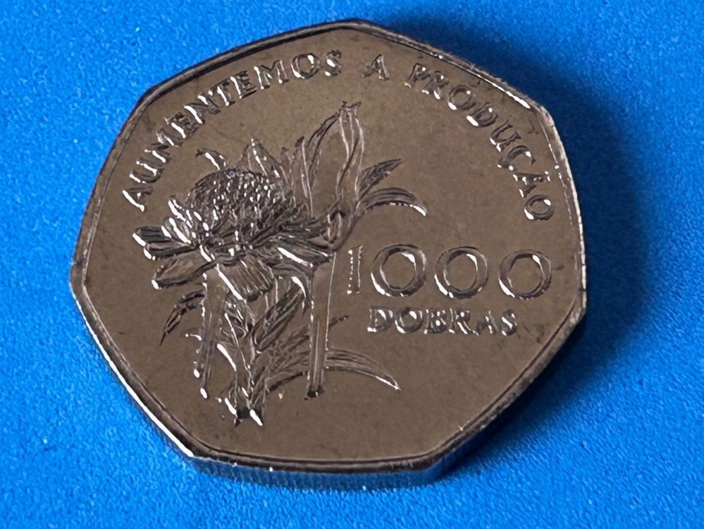 1000 Dobras (Decreto-Lei no. 1/88) - São Tomé and Príncipe - Numista