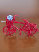 schönes Fahrrad für Puppenhaus/Puppenstube