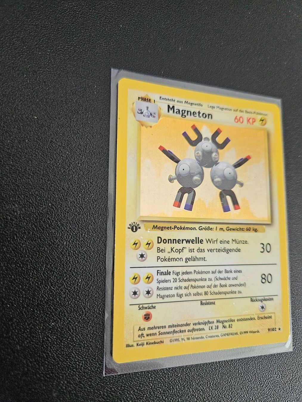 Pokémon Carte collezionabili: Pokemon Magneton Base Set Holo 1st Edition – Usato da Baar venduto da phi_6xdh 2