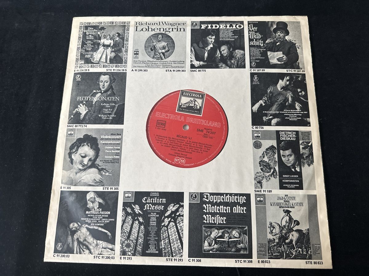 Vinyles: Gilbert Bécaud - Bécaud '67 LP Schallplatte Vinyl – D'occasion à Zürich par Chaeffeler 2