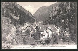 Le Châtelard, gare Martigny-Châtelard