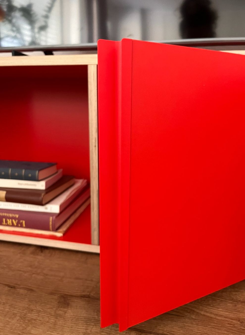Tylko Mobili TV: TV Möbel rot Multiplex Designer – Usato da Visp venduto da vanessamer 1