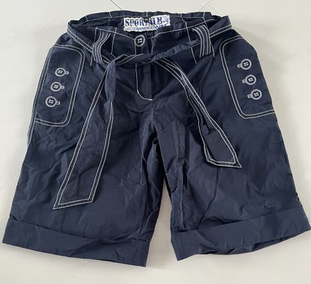 Dunkelblaue Shorts von Sportalm, nagelneu, Gr. 36