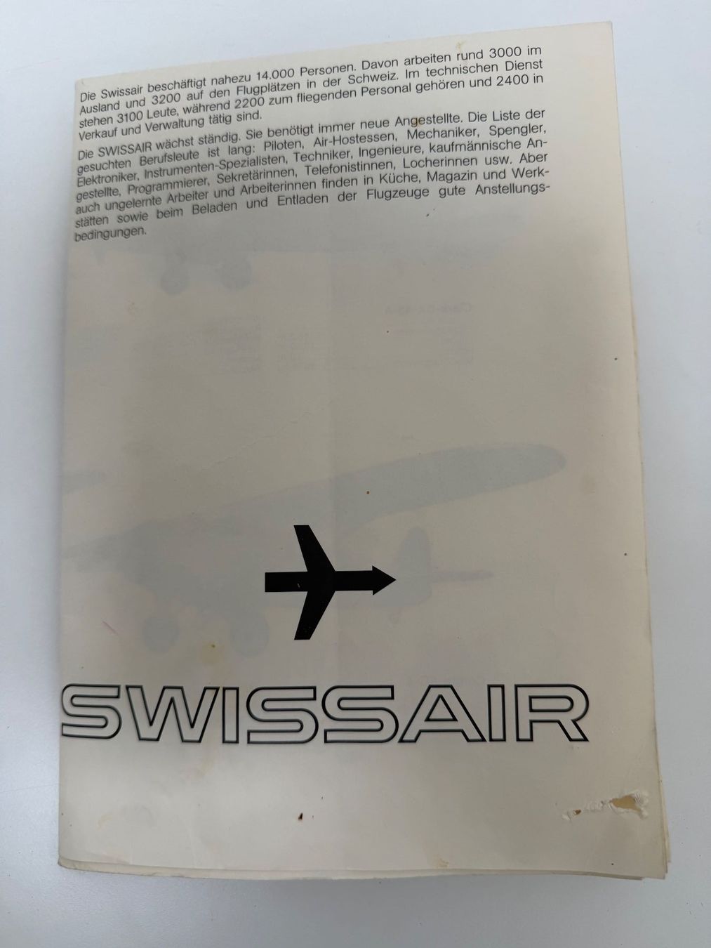Foto & Immagini: Swissair Poster 1970 – Usato da Wettingen venduto da jo_walters 4